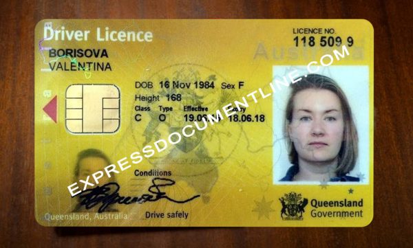 Buy Australia Driver license online