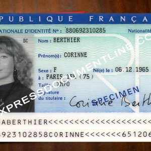 Buy fake France ID card online