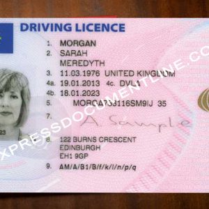 Buy fake UK Driver License online