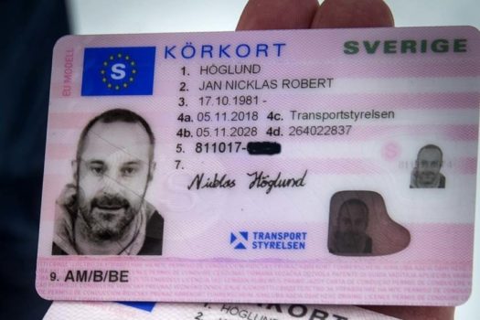 Fake Swedish Drivers License for sale online